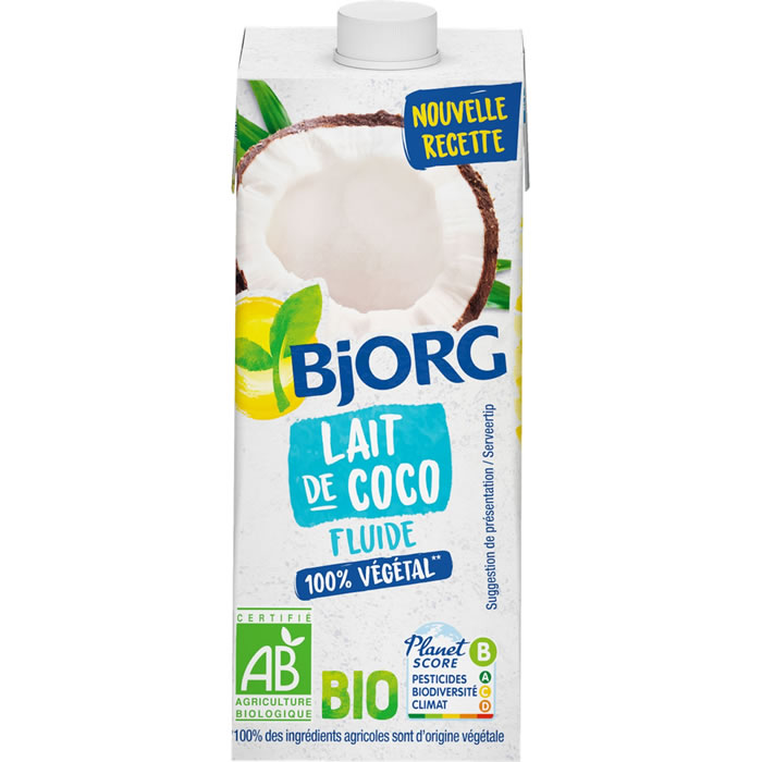 BJORG – Lait de coco fluide bio 20cl