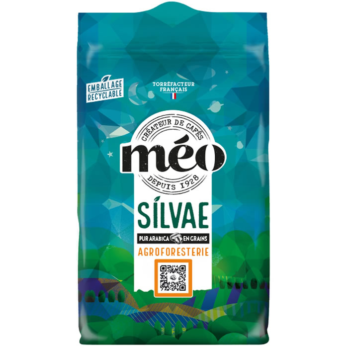 MEO Silvae Agroforesterie – Café en grain pur arabica 500 g