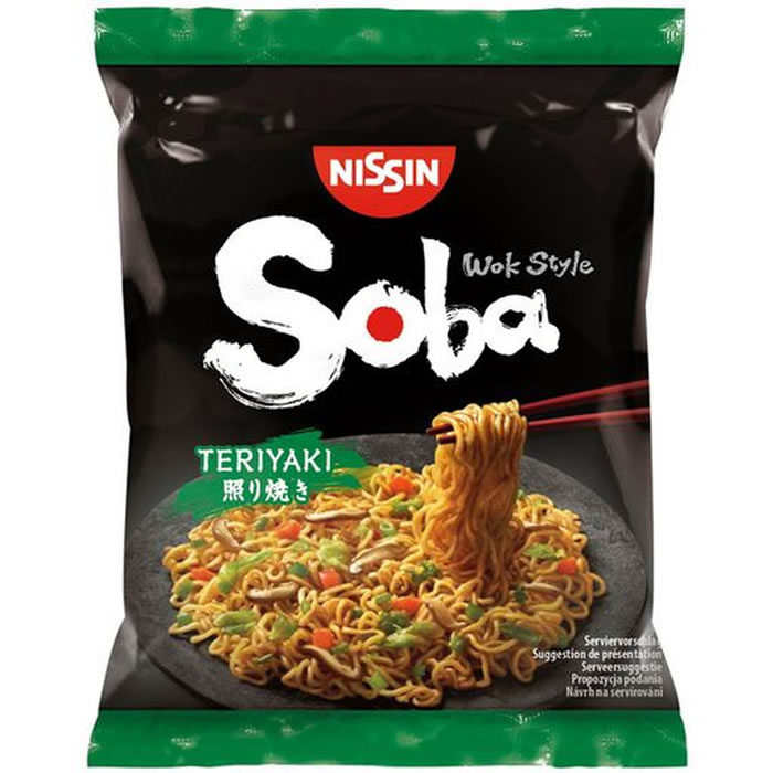 NISSIN Soba – Nouilles soba teriyaki – 110 g