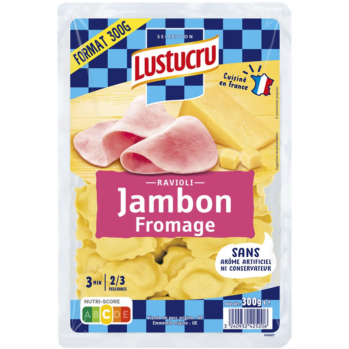 LUSTUCRU – Girasoli ricotta épinard 250g