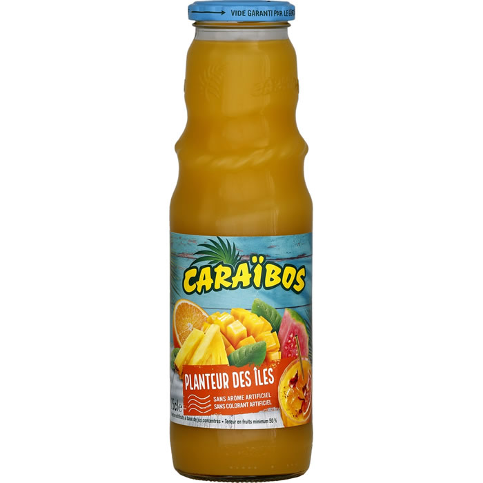 CARAÏBOS Planteur des Îles – Nectar multifruits 75 cl