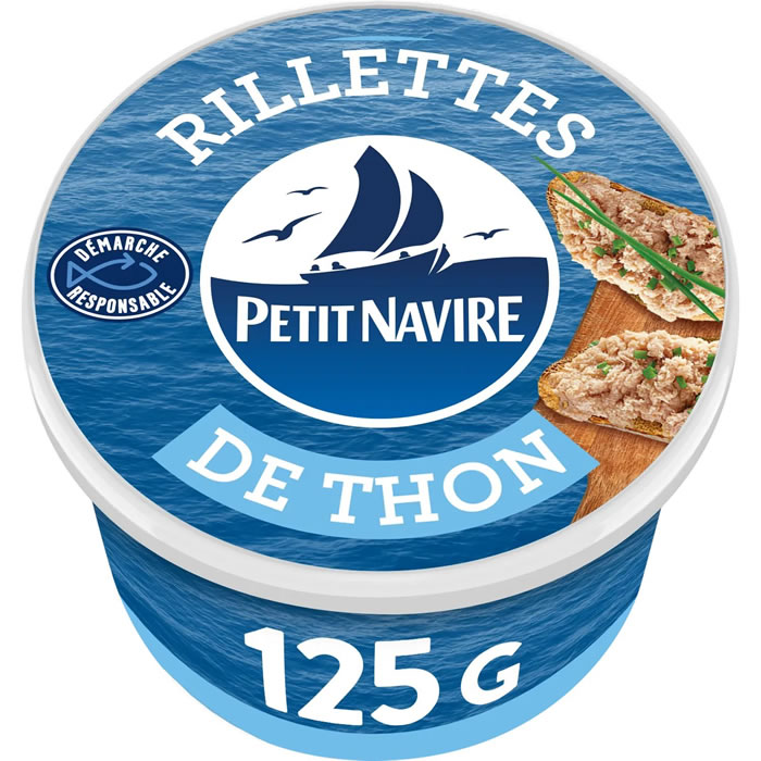 PETIT NAVIRE Rillettes de thon 125g