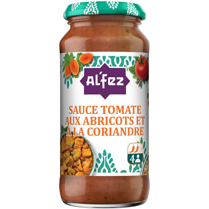 ALFEZ – Sauce tomate aux abricots et coriandre 450 g