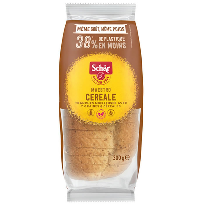 SCHAR – Pain tranché aux céréales 300g