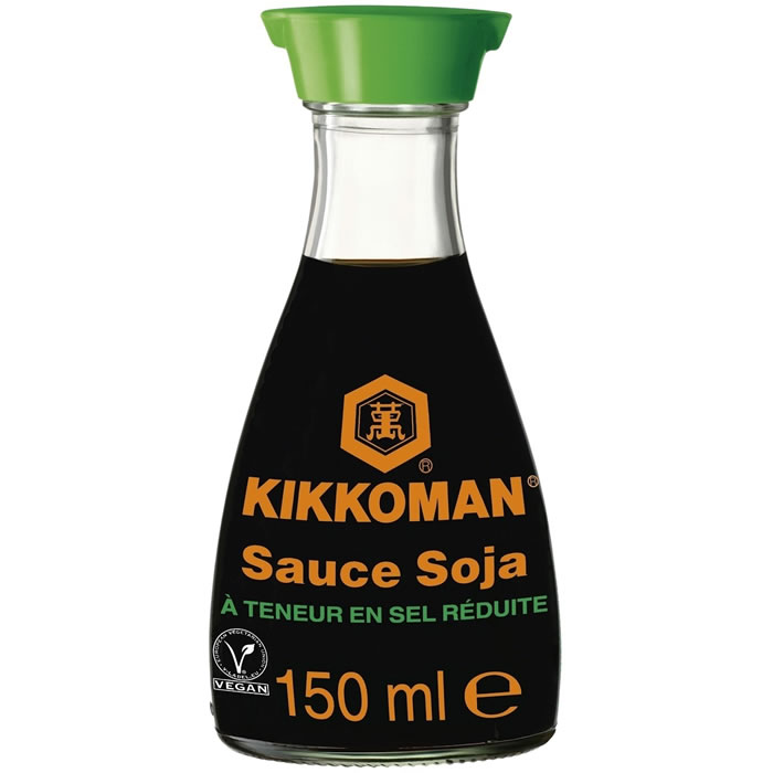Sauce soja réduite en sel KIKKOMAN 15cl