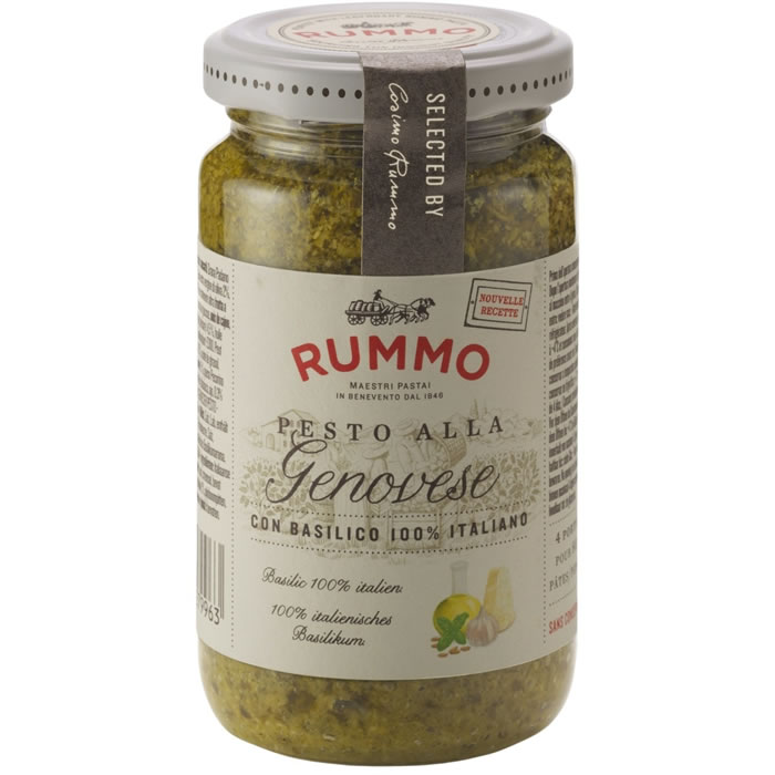RUMMO – Sauce pesto au basilic à la Genovese 190 g
