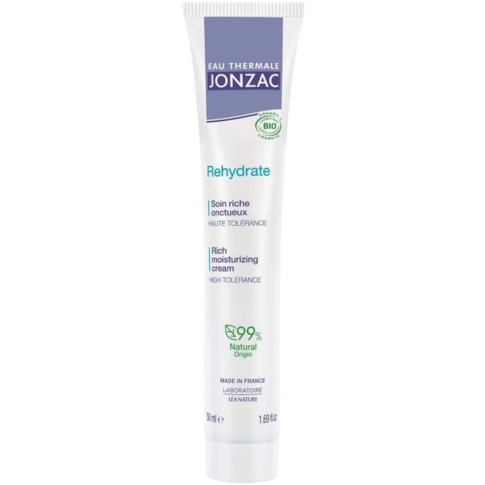 EAU THERMALE JONZAC Soin riche onctueux bio 50 ml