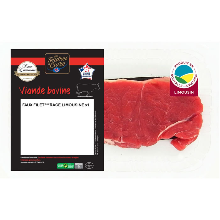 TENDRES A CUIRE – Bavette d’aloyau Limousine 2 x 130 g