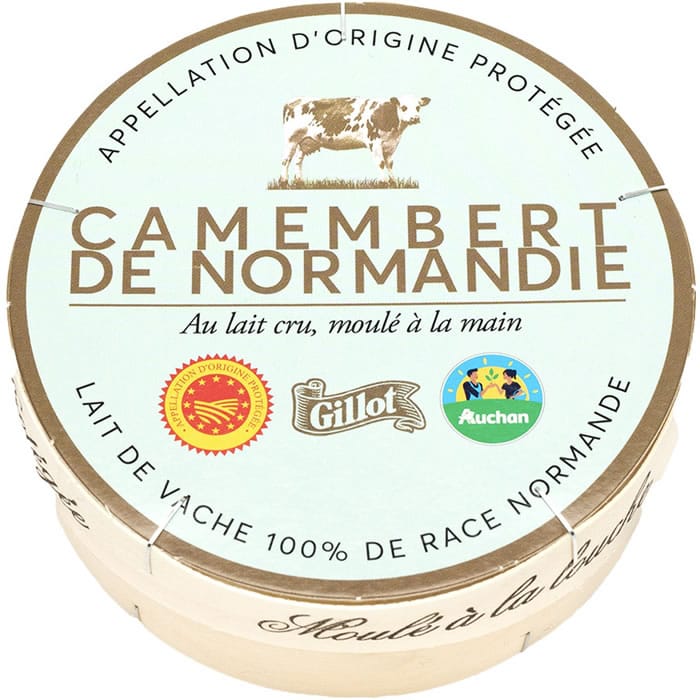 Camembert de Normandie au lait cru de vache AOP 250g