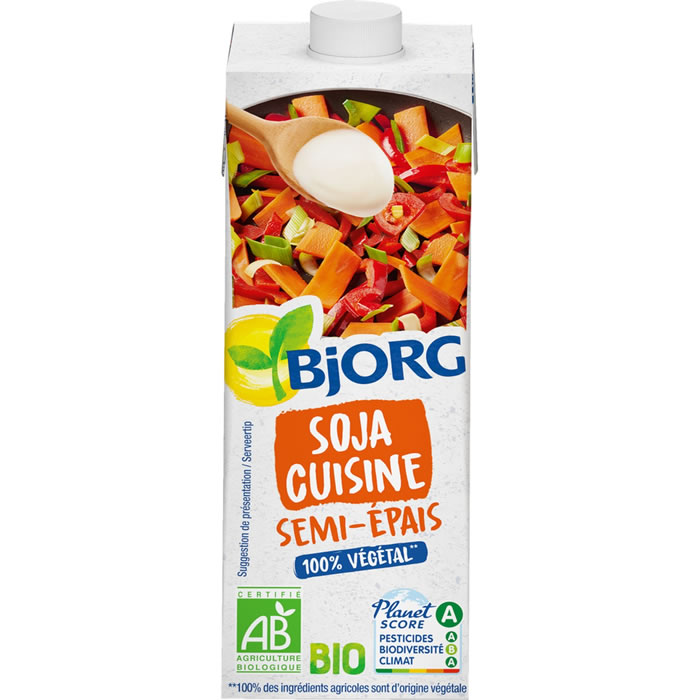 Soja cuisine semi-épaisse bio BJORG 25cl