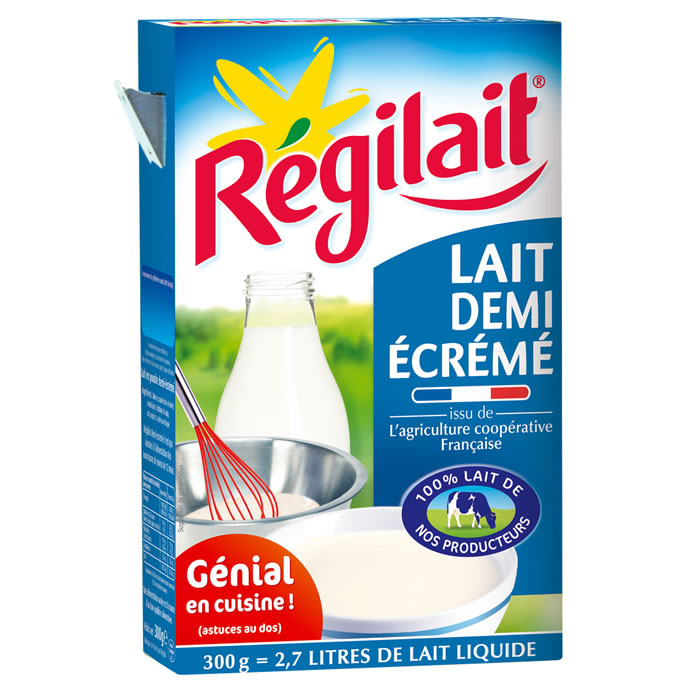 REGILAIT – Lait demi-écrémé en poudre 300 g