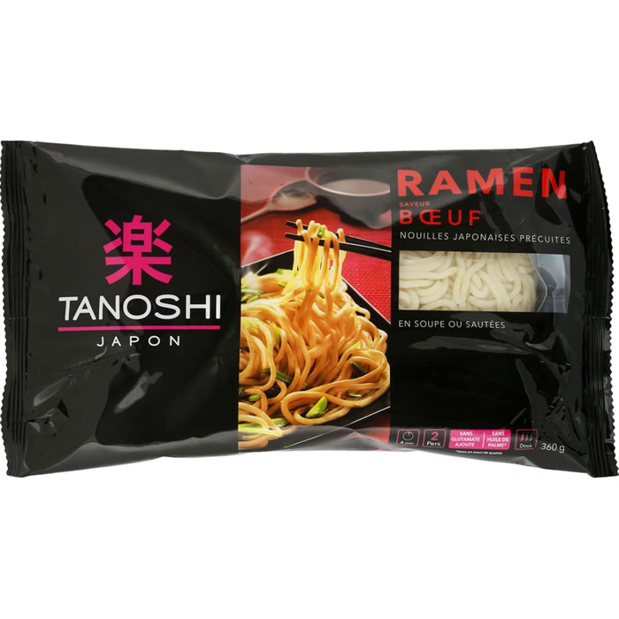 TANOSHI Japon Nouilles ramen au bœuf