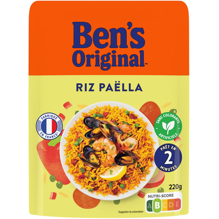 BEN’S Original – Riz façon paëlla micro-ondes 220 g