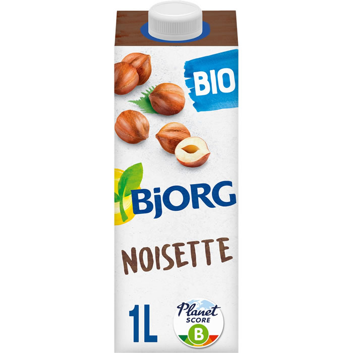 BJORG – Boisson végétale à la noisette bio 1L