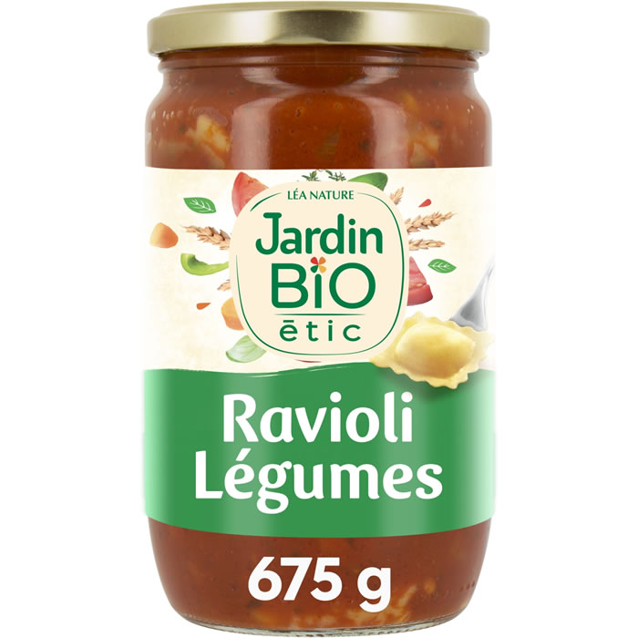 JARDIN BIO Étic – Ravioli aux légumes bio 675 g