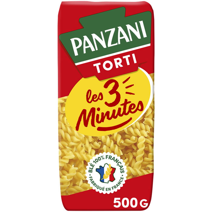 PANZANI Torti cuisson rapide 3 minutes 500g