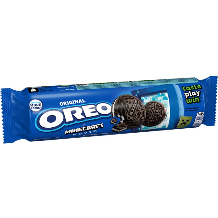 OREO Biscuits cacaotés fourrés à la vanille (Petit Format)