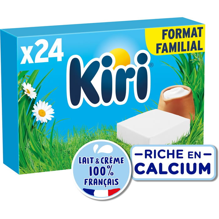 Kiri – Fromage fondu en portions Grand Format 432 g