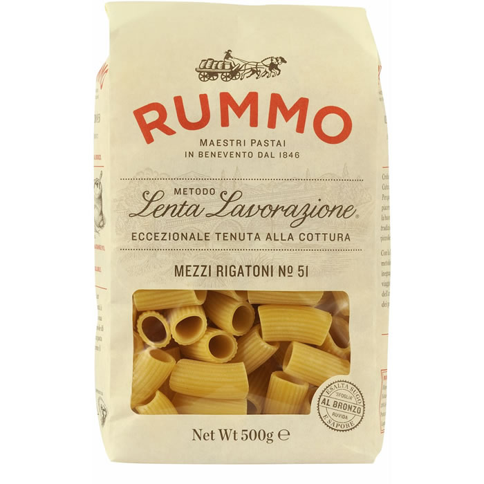 RUMMO – Mezzi Rigatoni n°51 500g