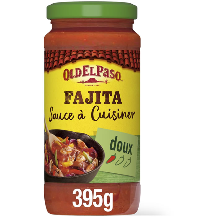 OLD EL PASO – Sauce douce pour fajitas à cuisiner – 395g