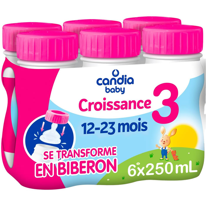 Lait de croissance liquide 12/23 mois CANDIA Baby