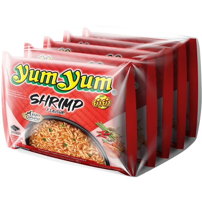 YUMYUM – Nouilles au crevette 5 x 60 g