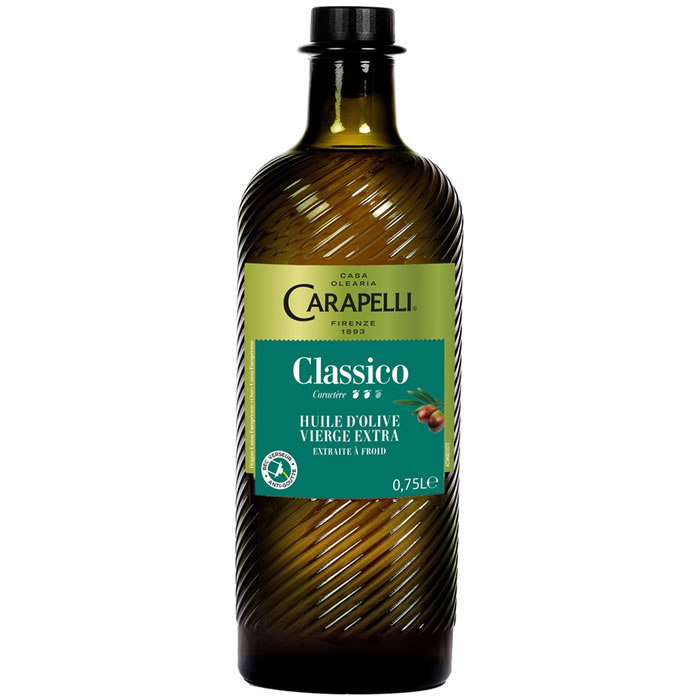 CARAPELLI – Huile d’olive vierge extra classique – 75 cl