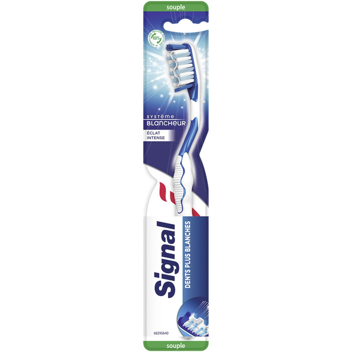 SIGNAL – Brosse à dents souple blancheur 1 unité