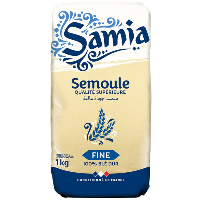 SAMIA – Semoule de blé dur 1kg