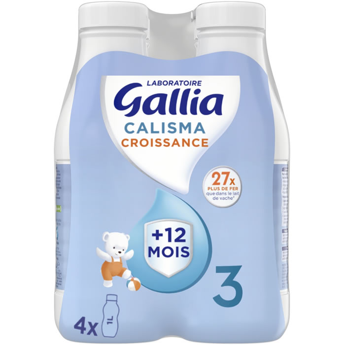 Lait de croissance liquide 12/36 mois GALLIA Calisma
