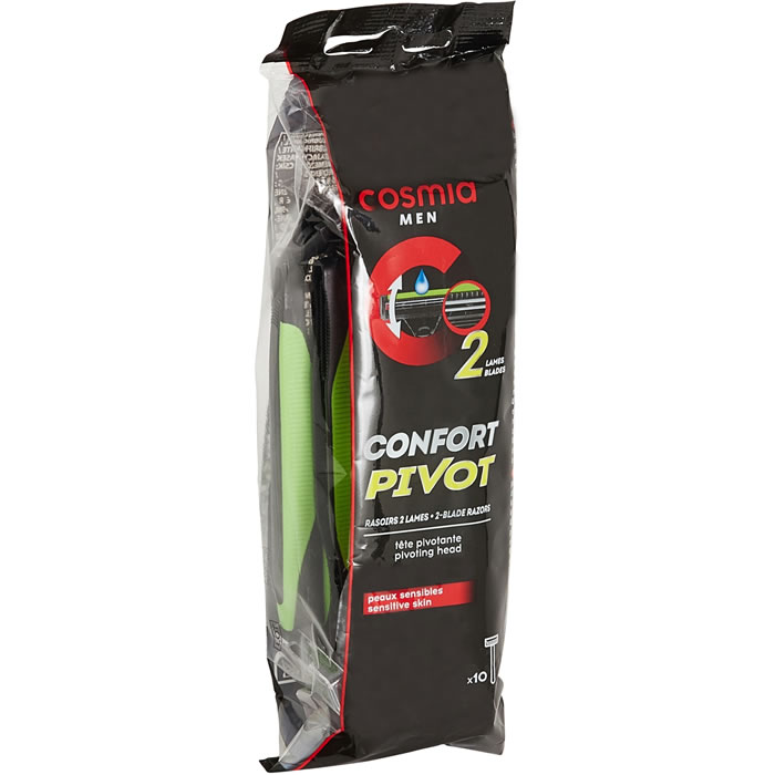 COSMIA – Rasoir jetable 2 lames