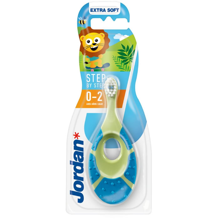 JORDAN Brosse à dents enfant extra-souple 0/24 mois x1