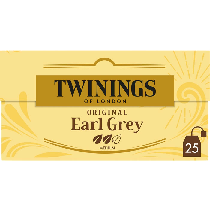 TWININGS Thé noir Earl Grey (50g)