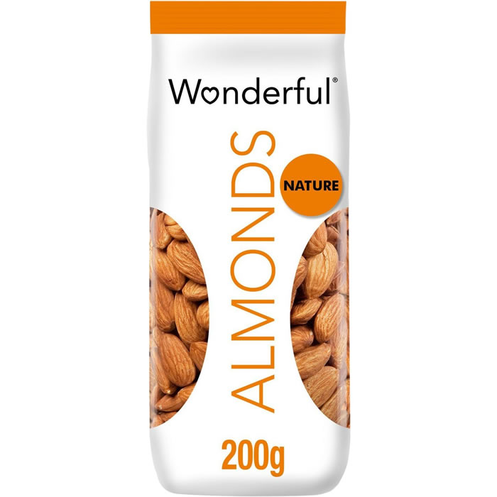 WONDERFUL Amandes décortiquées sans sel 200g