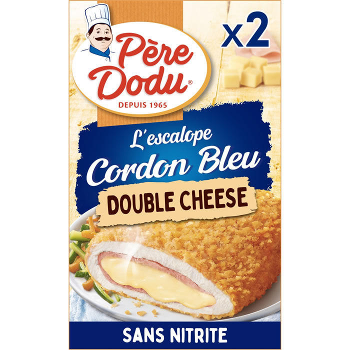 PERE DODU – Cordons bleus double cheese 200g