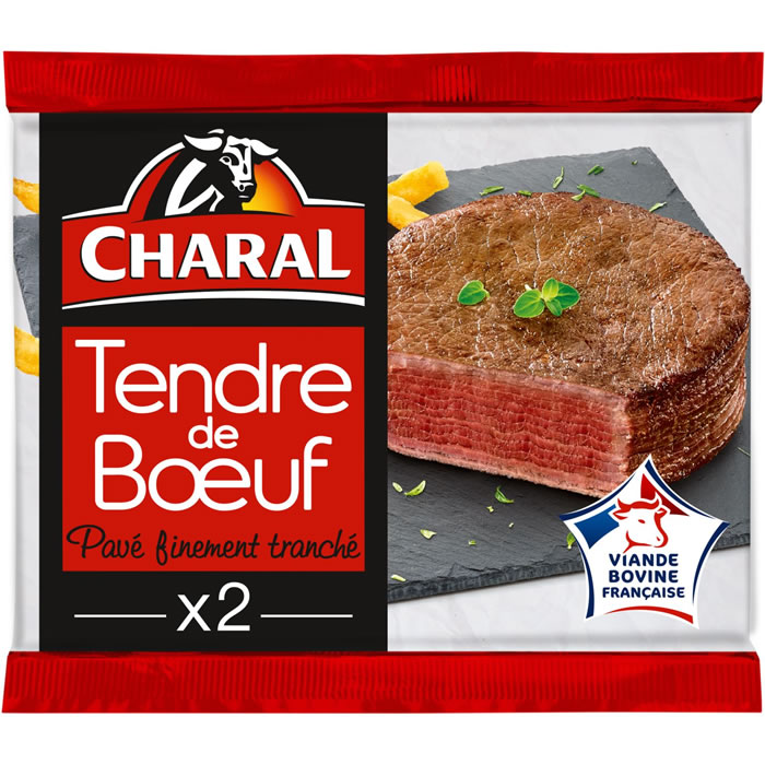 CHARAL – Tendres de boeuf 2 x 120 g