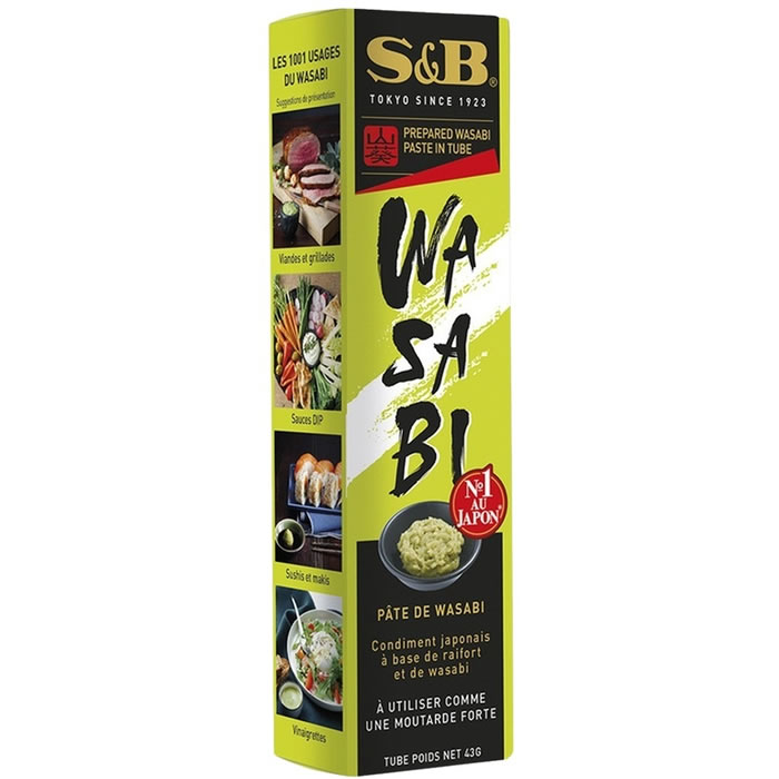 S&B – Pâte de wasabi condiment japonais – 43g