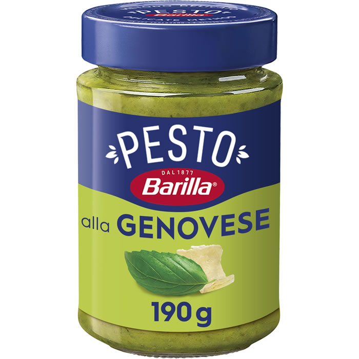 BARILLA – Sauce pesto au basilic à la Genovese – 190g