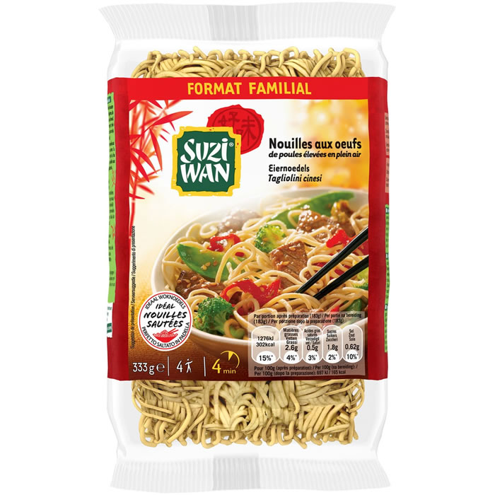 SUZI-WAN – Nouilles aux oeufs – 333 g