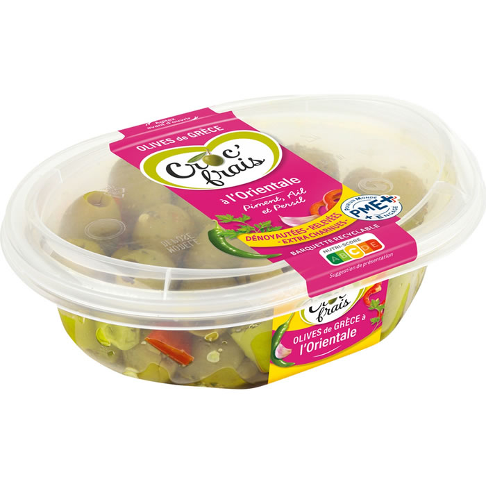 CROC’ FRAIS – Olives dénoyautées à l’orientale 200g
