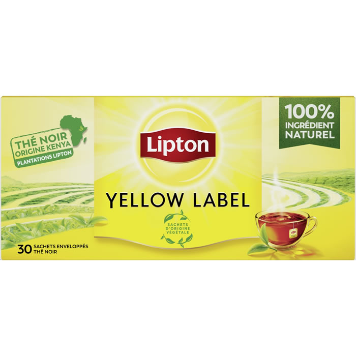 LIPTON Yellow Label Thé noir (60g)