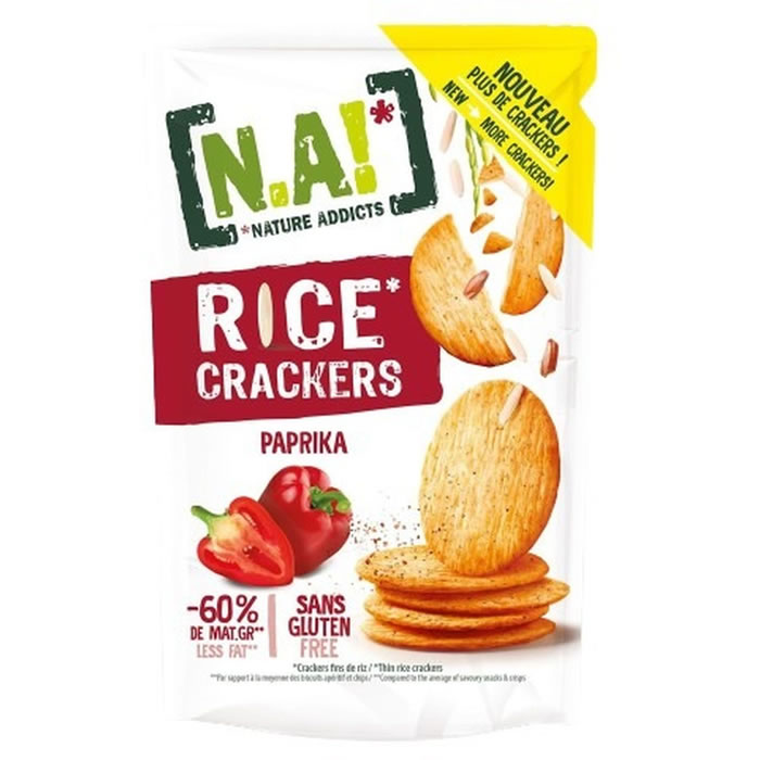N.A! Rice Crackers au paprika 85g