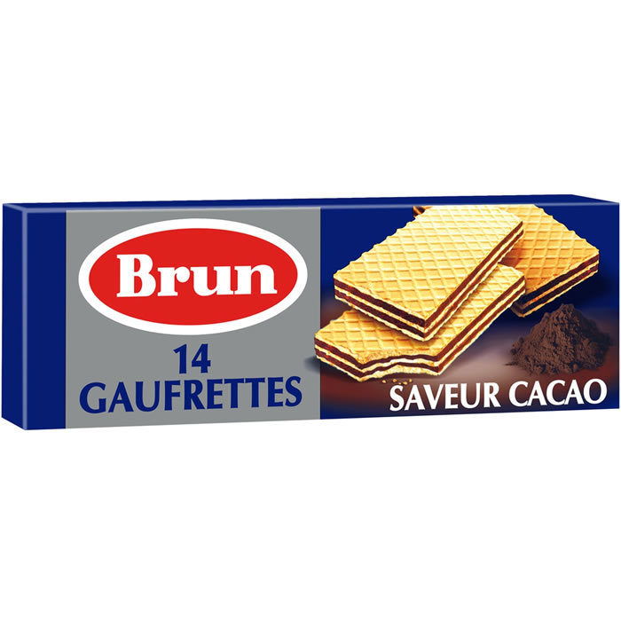 BRUN Gaufrettes au chocolat