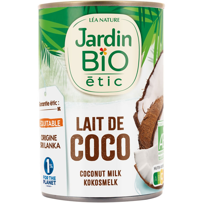JARDIN BIO Étic – Lait de coco bio