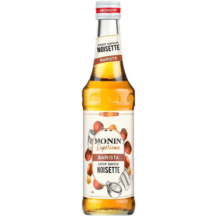MONIN Expérience – Sirop de noisette 33 cl