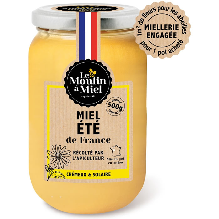 LE MOULIN À MIEL – Miel d’été 500g 500 g