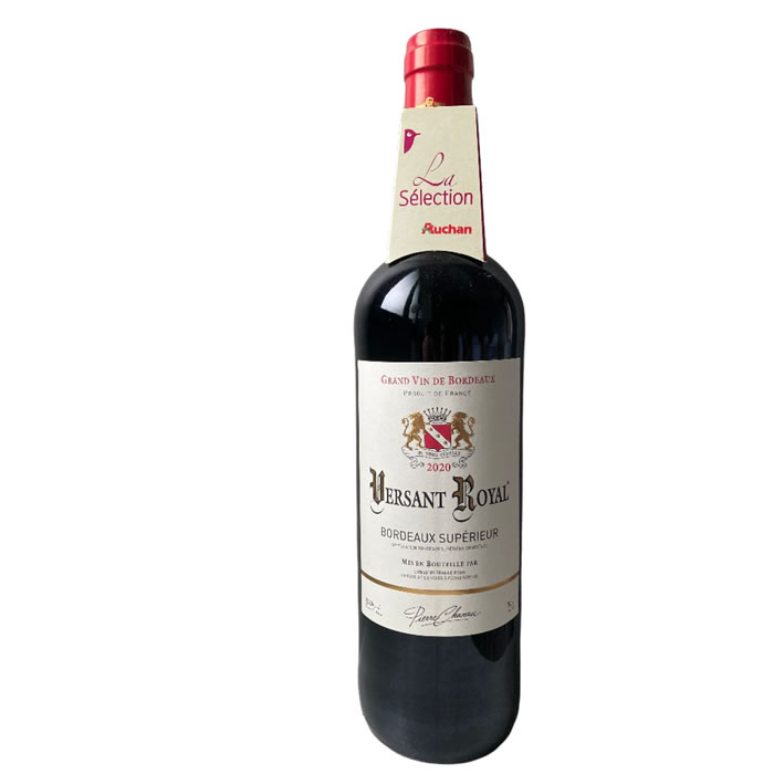 BORDEAUX SUPERIEUR Versant Royal Vin rouge HVE AOP 75 cl
