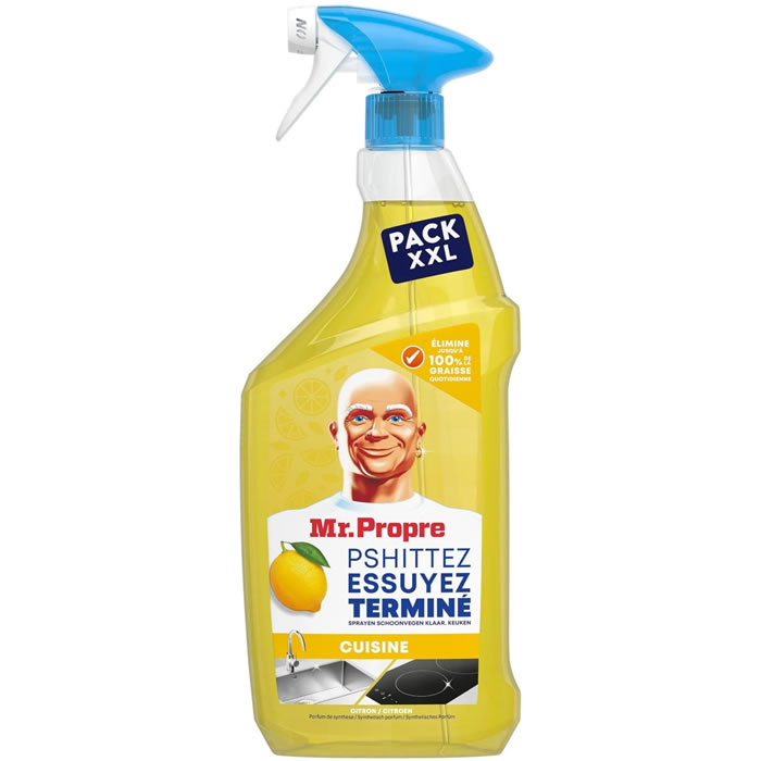 MR PROPRE Nettoyant spray dégraissant au citron 800 ml