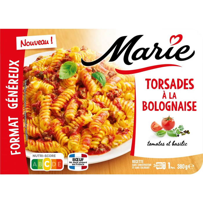 MARIE – Torsade à la bolognaise 380g