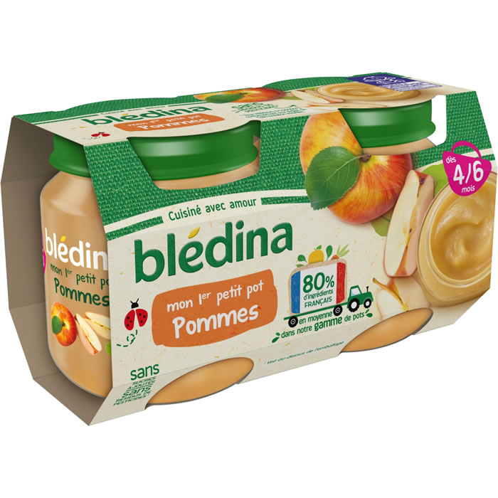 BLEDINA – Pommes 2 x 130 g